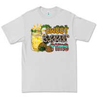 Dove Grey sweet summer time pineapple Premium Tee - RacoonDesign