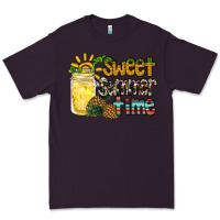 Plum sweet summer time pineapple Premium Tee - RacoonDesign