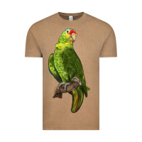 Vintage Coffee New Zealand Paraket Parrot Vintage Tee - LillyAllenDesigns