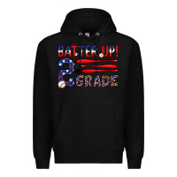 Black batter up 2nd grade Premium Hoodie - JahusDesignShop