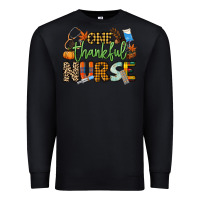 Black One thankful Nurse Premium Sweatshirt - NancyCooperArtShop