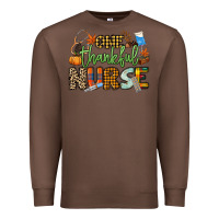 Chestnut One thankful Nurse Premium Sweatshirt - NancyCooperArtShop