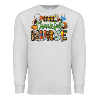 Dove Grey One thankful Nurse Premium Sweatshirt - NancyCooperArtShop