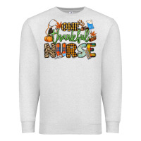 Oatmeal Heather One thankful Nurse Premium Sweatshirt - NancyCooperArtShop