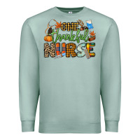 Seafoam One thankful Nurse Premium Sweatshirt - NancyCooperArtShop