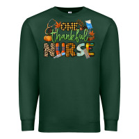 Sports Green One thankful Nurse Premium Sweatshirt - NancyCooperArtShop