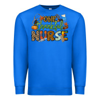 True Royal One thankful Nurse Premium Sweatshirt - NancyCooperArtShop