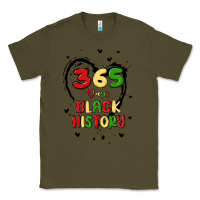 Army Green 365 days Classic Tee - MaliasSmallBusiness
