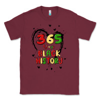 Burgundy 365 days Classic Tee - MaliasSmallBusiness