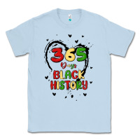 Dusty Blue 365 days Classic Tee - MaliasSmallBusiness