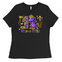 Black dragon my first mardi gras Ladies Tee - FaDigitalArtStudio