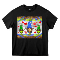 Black western tennis gnome Heavy Core Tee - HRA Design Shop