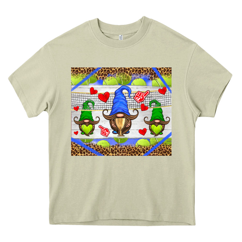 Western Tennis Gnome Heavy Core Tee by HRA Design Shop | Teevron