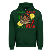 Forest Green Pinchin' tails suckin' head crawfish Urban Hoodie - FaDigitalArtStudio
