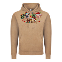 Vintage Coffee Hohoho Christmas Cows Vintage Hoodie - RanaPortraitStore
