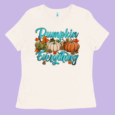 Pumpkin Everything Ladies Tee Designed By Hra Design Shop