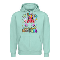 Seafoam i magically survived 100 days Zipper Hoodie - Artiststas