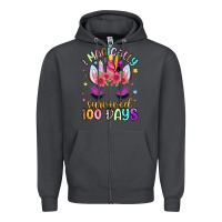 Smoke i magically survived 100 days Zipper Hoodie - Artiststas