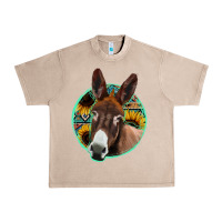 French Oak aztec backsground donkey Urban Heavy Tee - Jasminsmagicworld