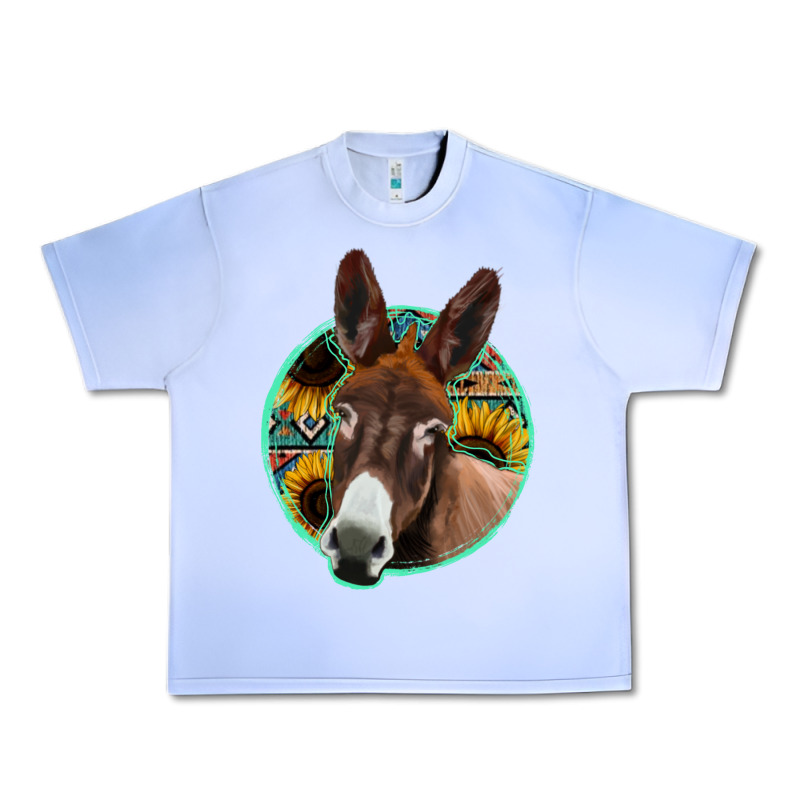 Aztec Backsground Donkey Urban Heavy Tee by Jasminsmagicworld | Teevron