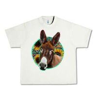 Pistachio aztec backsground donkey Urban Heavy Tee - Jasminsmagicworld