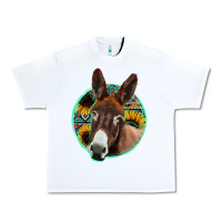White aztec backsground donkey Urban Heavy Tee - Jasminsmagicworld