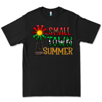 Black small town summer Premium Tee - CowhideDigitalArt