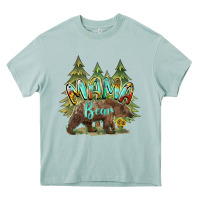 Mama Bear Trees Heavy Core Tee | Teevron