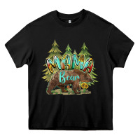 Black mama bear trees Heavy Core Tee - BarkalooDesign