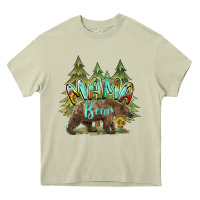 Mossy mama bear trees Heavy Core Tee - BarkalooDesign