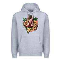 Heather Grey Boots scootin Premium Hoodie - HowdyJamesFarm