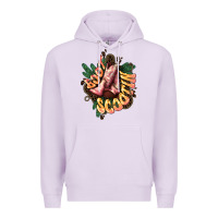 Lilac Boots scootin Premium Hoodie - HowdyJamesFarm