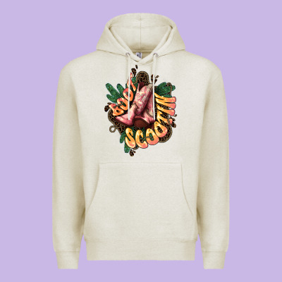 Boots Scootin Premium Hoodie Designed By Howdyjamesfarm