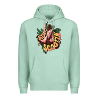Seafoam Boots scootin Premium Hoodie - HowdyJamesFarm