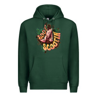Sports Green Boots scootin Premium Hoodie - HowdyJamesFarm