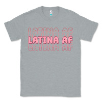 Heather Grey latina af Classic Tee - MaliasSmallBusiness
