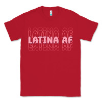 Red latina af Classic Tee - MaliasSmallBusiness