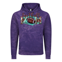 Cloud Purple football mom Vintage Hoodie - BarkalooDesign