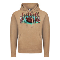 Vintage Coffee football mom Vintage Hoodie - BarkalooDesign