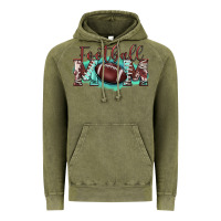 Vintage Olive football mom Vintage Hoodie - BarkalooDesign