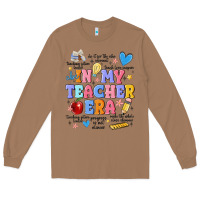 Toasted Coconut in my teacher era Long Sleeve Tee - MaliasSmallBusiness