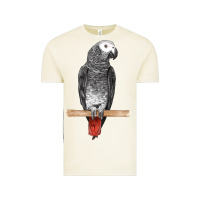 Vintage Arctic African Gray Parrot Bird Vintage Tee - LillyAllenDesigns