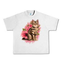 Lunar Rock floral cat Urban Heavy Tee - Jasminsmagicworld