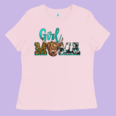 Girl Mama Ladies Tee Designed By Jahusdesignshop