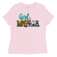 Bubblegum Pink girl mama Ladies Tee - JahusDesignShop