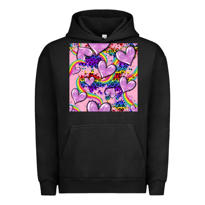 Pride Heart Seamless Pattern Urban Hoodie by FaDigitalArtStudio | Teevron
