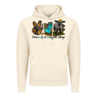 Vintage Artic Peace Love Suffolk Sheep Vintage Hoodie - LillyAllenDesigns