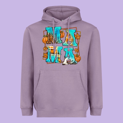 Fall Mama Heavyweight Hoodie Designed By Texasbilliewilder
