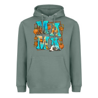Sage Fall Mama Heavyweight Hoodie - texasbilliewilder