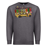 Charcoal Heather santas favorite bus driver Premium Sweatshirt - texasbilliewilder